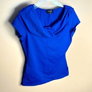 Bebe tops size M cobalt blue